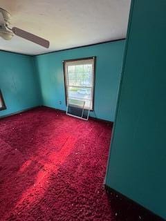 313 Morse St, Ionia, MI 48846 - carpeted spare room with ceiling fan