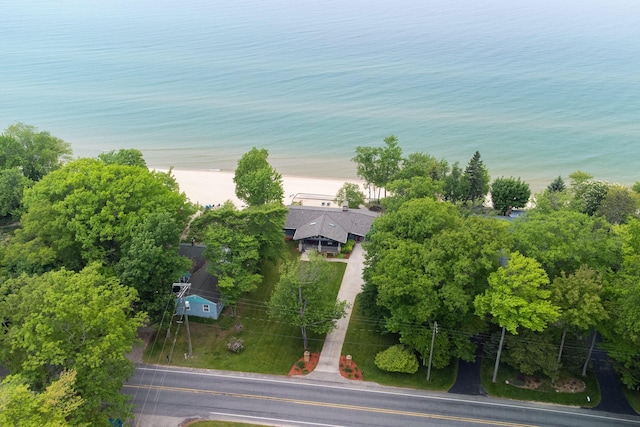 3524 Lakeshore Rd, Manistee, MI 49660 - aerial view of expansive coastline