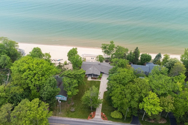 3524 Lakeshore Rd, Manistee, MI 49660 - drone / aerial view of unending shoreline