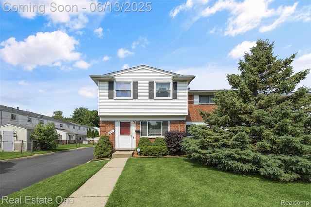 20107 Merle Ct, Eastpointe, MI 48035 - view of front of home featuring brick siding