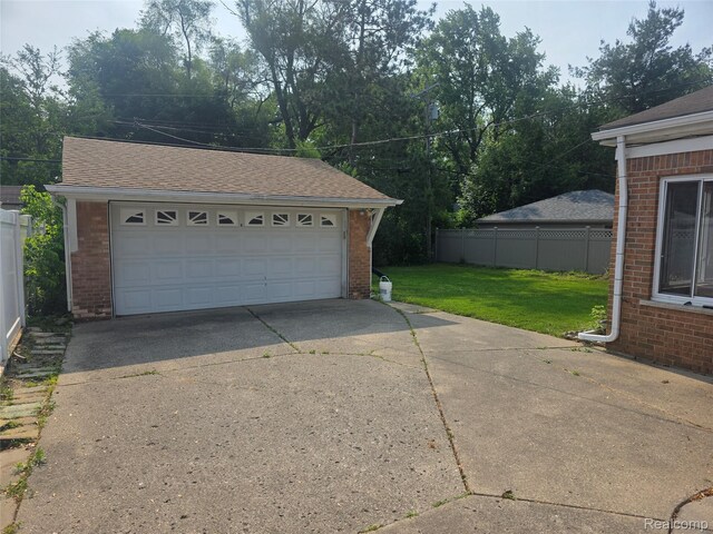 9990 Hambleton St, Canton, MI 48150 - view of detached garage