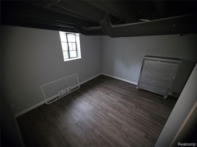 9990 Hambleton St, Canton, MI 48150 - basement featuring wood finished floors and baseboards
