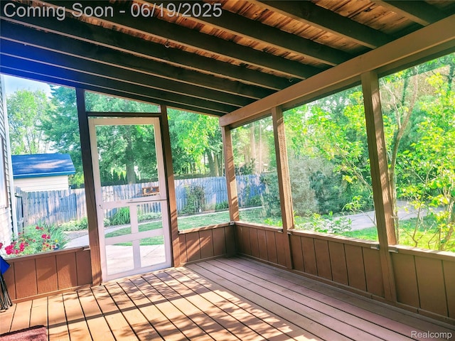 1118 Pine St, Grand Ledge, MI 48837 - view of unfurnished sunroom
