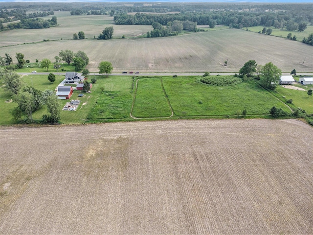 598 Dayburg Rd, Coldwater, MI 49036 - aerial view of sparsely populated area featuring large plots for crops