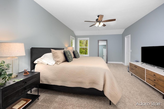 3980 Hathaway Rd, Kalamazoo, MI 49009 - carpeted bedroom featuring baseboards and ceiling fan