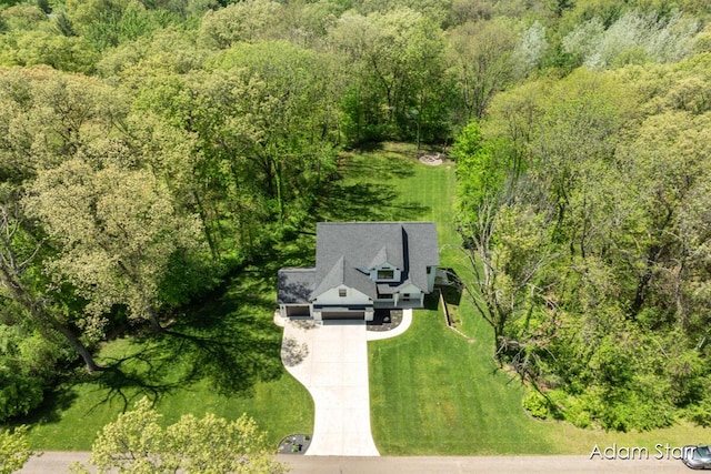 3980 Hathaway Rd, Kalamazoo, MI 49009 - view of subject property featuring a heavily wooded area