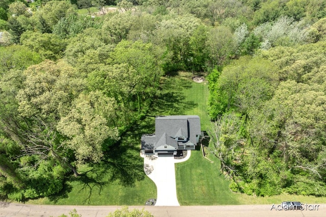 3980 Hathaway Rd, Kalamazoo, MI 49009 - view of subject property with a heavily wooded area