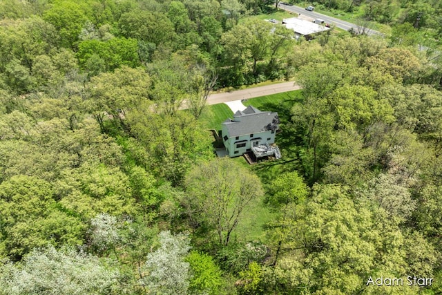 3980 Hathaway Rd, Kalamazoo, MI 49009 - view of subject property with a forest