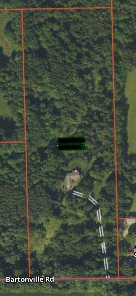 5293 Bartonville Rd, Belding, MI 48809 - map / location with property boundaries highlighted