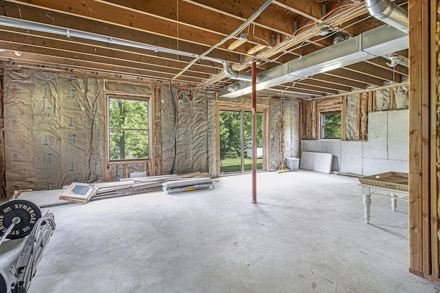 5293 Bartonville Rd, Belding, MI 48809 - misc room featuring concrete flooring