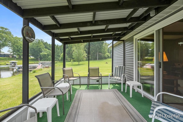 4410 Delaware Rd, Fremont, MI 49412 - view of sunroom