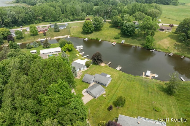 4410 Delaware Rd, Fremont, MI 49412 - aerial view of a large body of water