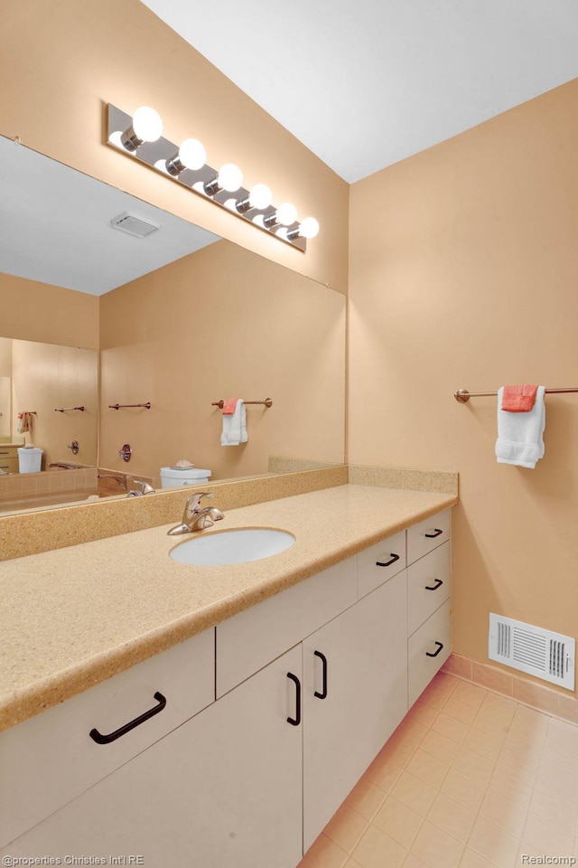 3 Cornell Ct Unit 27, Dearborn, MI 48124 - bathroom with vanity and tile patterned floors