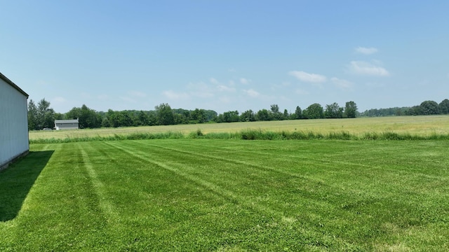 2523 E Wildcat, Saint Johns, MI 48879 - view of green lawn featuring a view of countryside