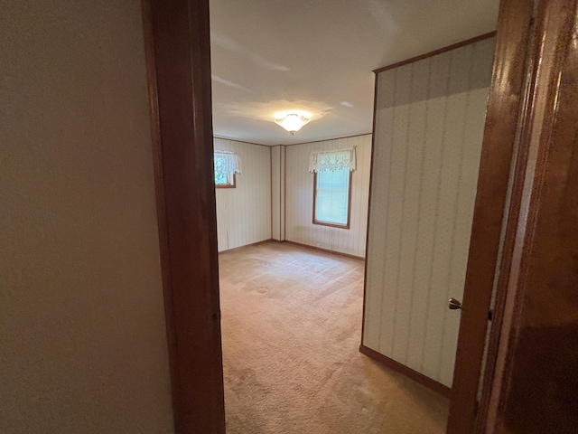 2523 E Wildcat, Saint Johns, MI 48879 - hall featuring light colored carpet and baseboards