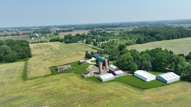 2523 E Wildcat, Saint Johns, MI 48879 - view of rural area featuring a tree filled landscape