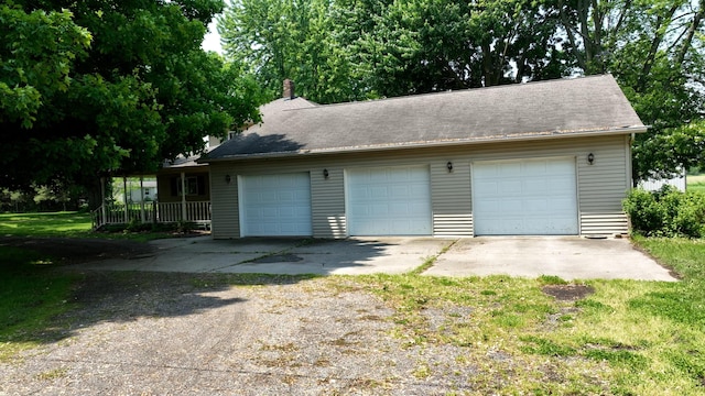 2523 E Wildcat, Saint Johns, MI 48879 - view of garage