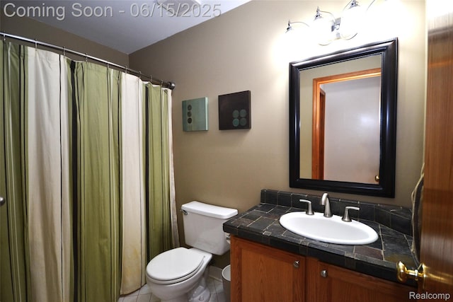 10010 Orchard Ridge Ct, Holly, MI 48442 - bathroom with vanity and tile patterned flooring