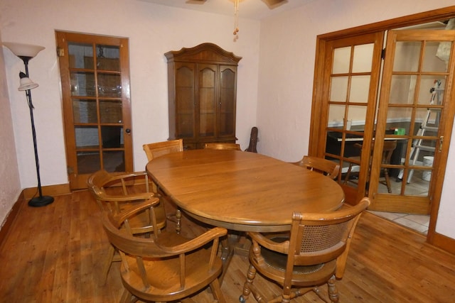 552 W Main St, Niles, MI 49120 - dining room featuring wood finished floors and baseboards