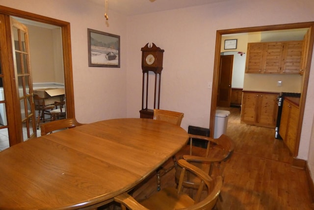 552 W Main St, Niles, MI 49120 - dining room featuring wood finished floors