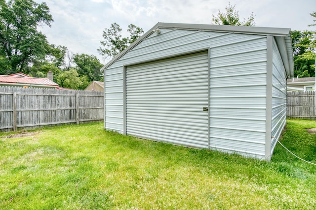 8182 Hardy Dr, Newaygo, MI 49337 - view of outbuilding
