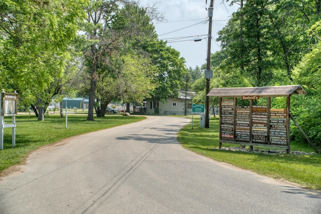 8182 Hardy Dr, Newaygo, MI 49337 - view of asphalt street