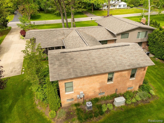 5259 Echo Rd, Bloomfield, MI 48302 - view from above of property