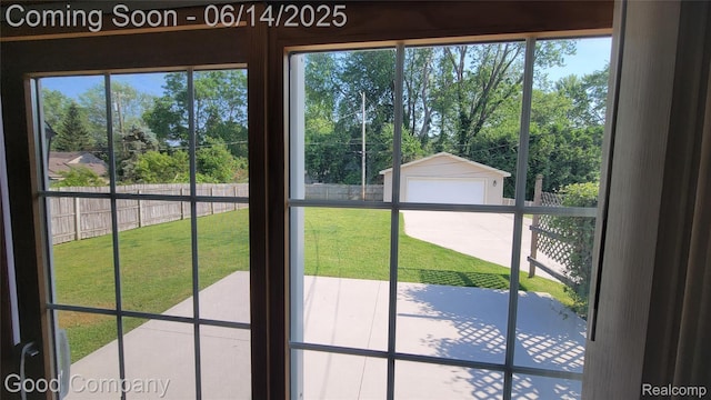 8544 Russell St, Shelby Twp, MI 48317 - view of doorway