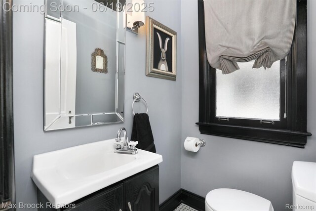 11 Sylvan Ave, Pleasant Ridge, MI 48069 - bathroom featuring toilet and vanity
