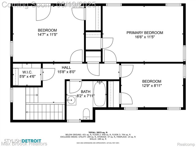 11 Sylvan Ave, Pleasant Ridge, MI 48069 - view of room layout