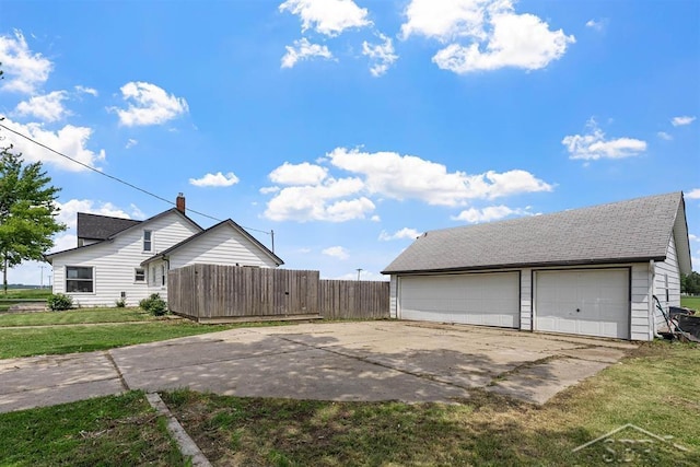 490 W Wilder Rd, Auburn, MI 48611 - view of detached garage