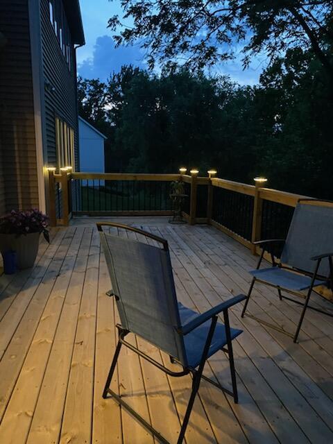 2331 Deer Trail Dr NE, Grand Rapids, MI 49505 - view of wooden terrace