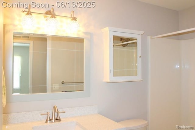 23413 Williamsburg Cir Unit 12, Woodhaven, MI 48183 - full bath featuring vanity and a shower