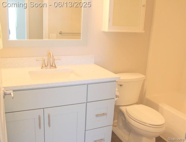 23413 Williamsburg Cir Unit 12, Woodhaven, MI 48183 - bathroom with vanity and tub / shower combination