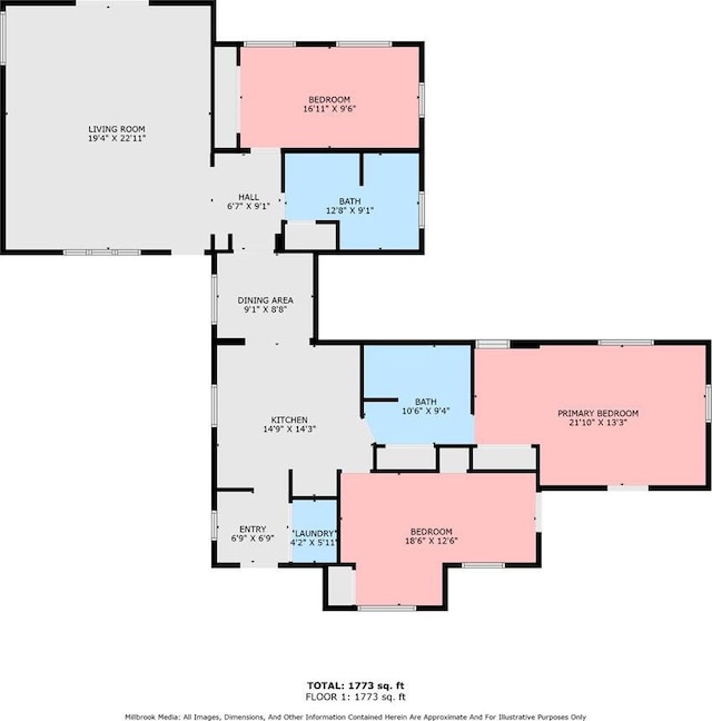 1178 Drent Rd, Muskegon, MI 49442 - view of home floor plan