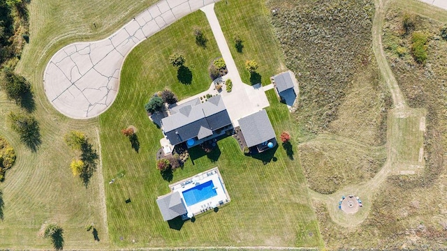 2753 Colton Dr, Berrien Springs, MI 49103 - drone / aerial view of a pool
