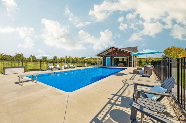 2753 Colton Dr, Berrien Springs, MI 49103 - view of pool with a patio