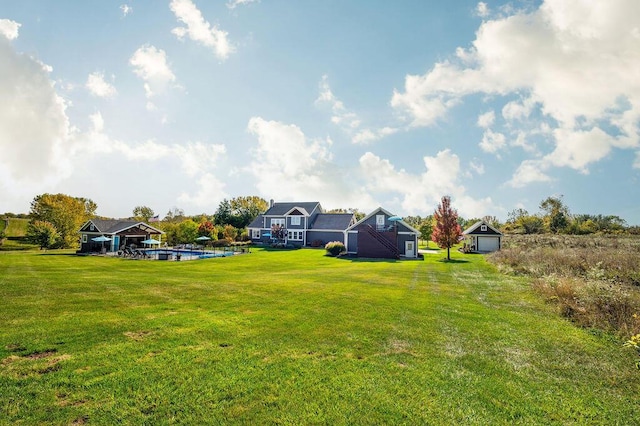 2753 Colton Dr, Berrien Springs, MI 49103 - view of green lawn