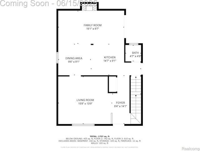 22086 Hillcrest Ct, Woodhaven, MI 48183 - view of room layout