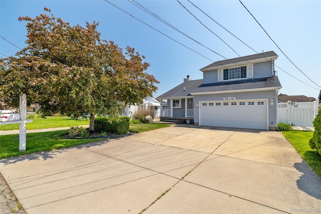 35772 Bal Clair St, New Baltimore, MI 48047 - view of front of home with driveway and a garage