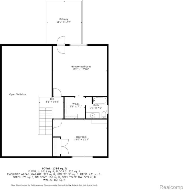 35772 Bal Clair St, New Baltimore, MI 48047 - view of floor plan / room layout