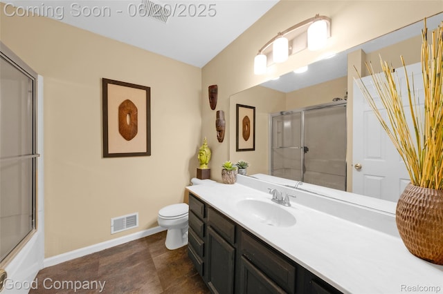 115 Audubon Dr, White Lake, MI 48383 - full bathroom with a shower with door, vanity, and a tub