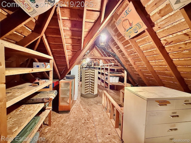 26044 York Rd, Huntington Woods, MI 48070 - view of unfinished attic