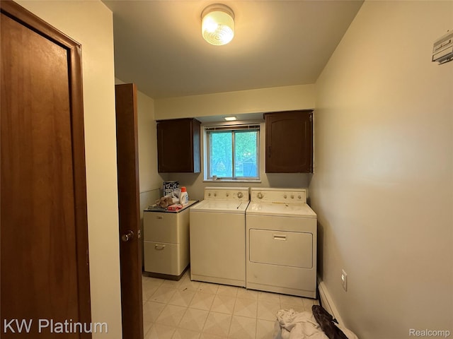 7275 Bluebill St, Clay, MI 48001 - laundry area with cabinet space and washing machine and dryer
