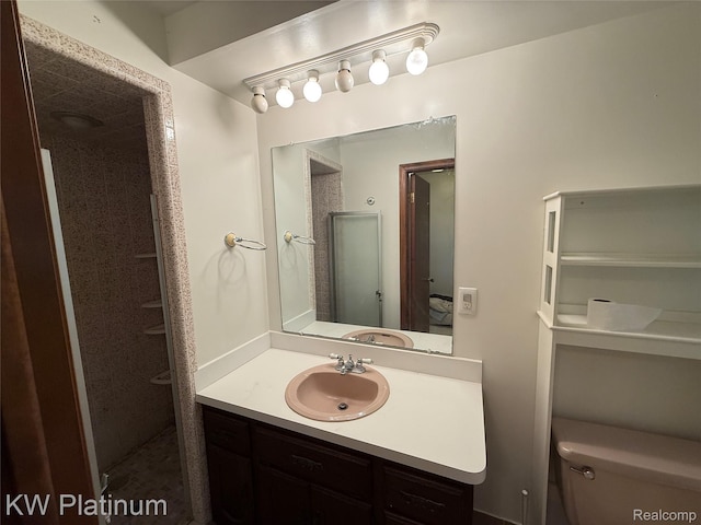 7275 Bluebill St, Clay, MI 48001 - full bathroom with vanity and a walk in shower