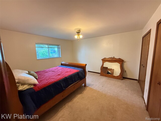 7275 Bluebill St, Clay, MI 48001 - bedroom featuring light colored carpet and baseboards