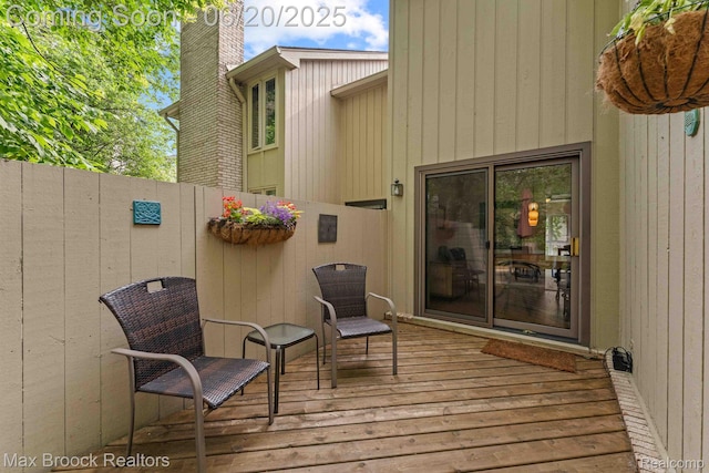 1360 Bramblebush Run, Bloomfield Hills, MI 48304 - view of wooden deck