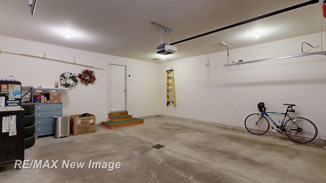 3137 Sundown Ln, Saginaw, MI 48603 - garage with a garage door opener