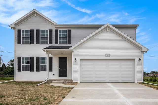 1635 Aspen Trl, Otsego, MI 49078 - traditional-style house featuring driveway and a garage
