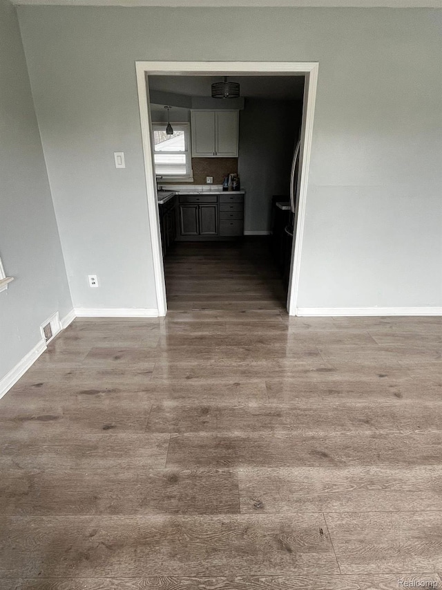 1435 Jeffrey Ln, Inkster, MI 48141 - kitchen featuring wood finished floors